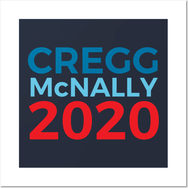 CJ Cregg Nancy McNally 2020 - West Wing fan art Wall Art by nerdydesigns